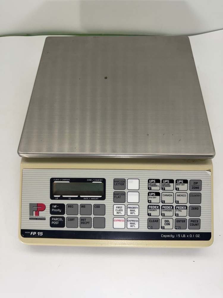 Francotyp Postalia FP 15 digital postal scale Untested.