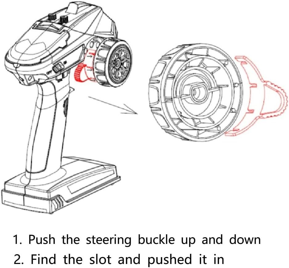 X6 RC Transmitter & Receiver P6FG: High Performance, Stability, and Easy Control