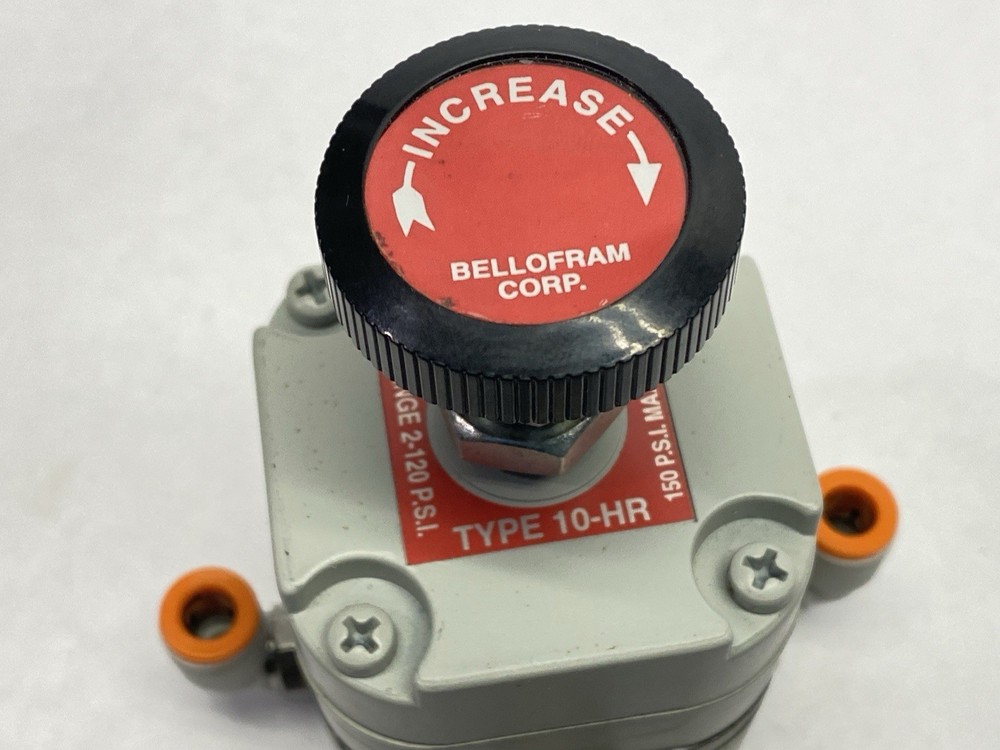 BelloFram Type 10-HR High Relief Capacity Precision Regulator 1/4"