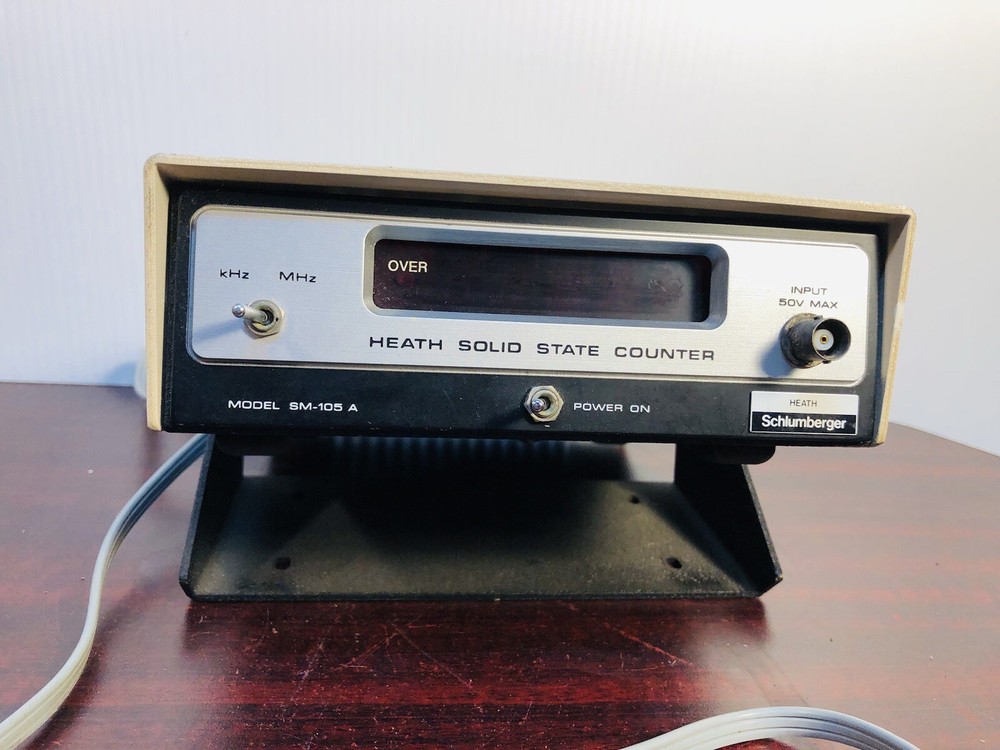 VTG Heath Schlumberger SM-105A Solid State Counter