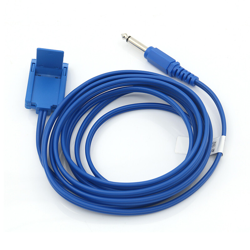 Negative Plate Connecting Cable durable Patient Return Electrode Electrocautery