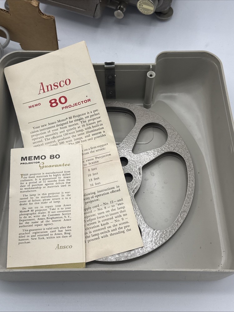 ANSCO MEMO 80 8mm Projector