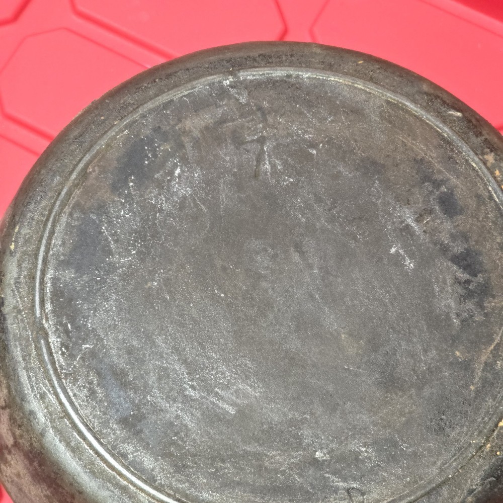Lodge Three Notch No. 7 Cast Iron Skillet