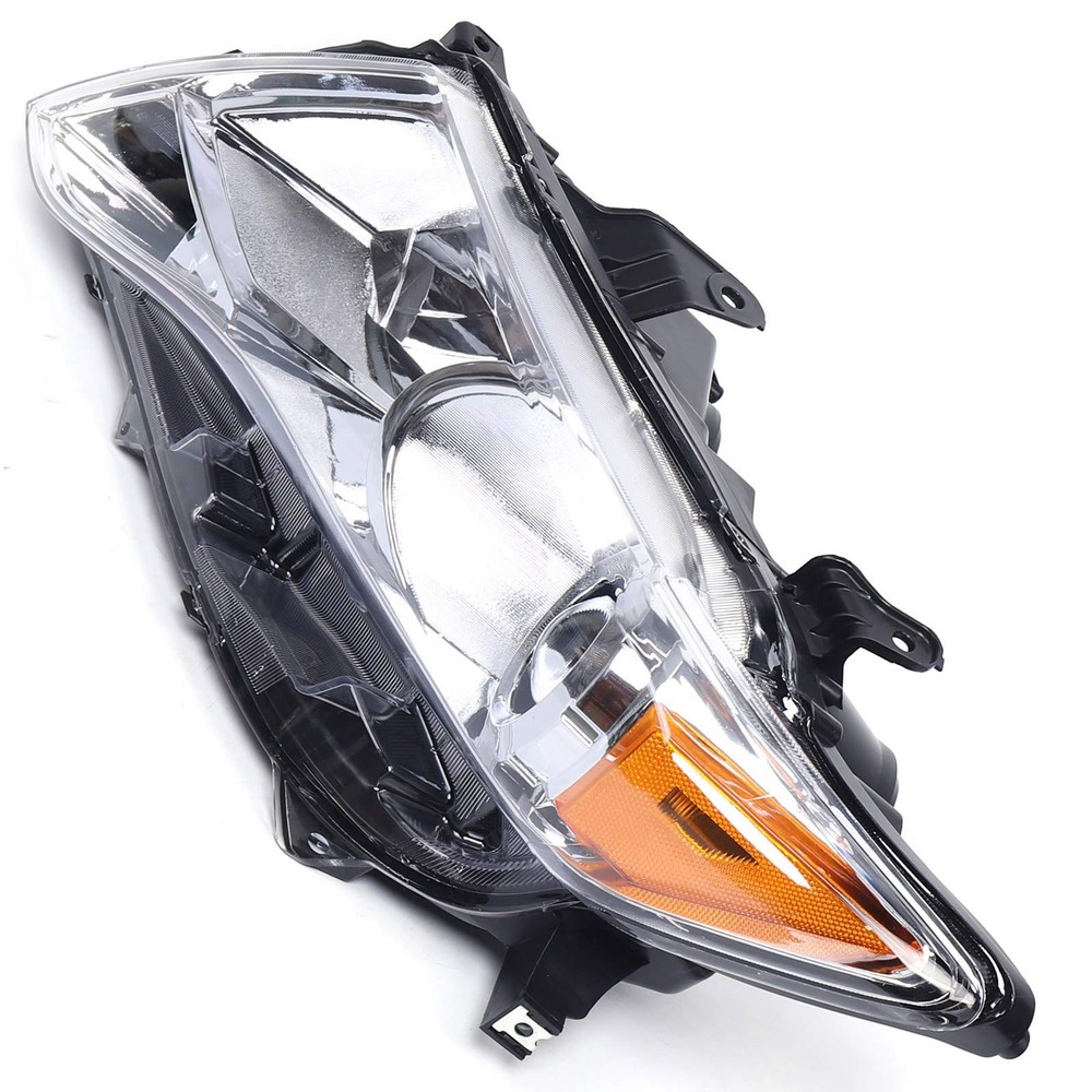 Halogen Headlight Assembly Venza 2009-2016 Left ABS Black Housing