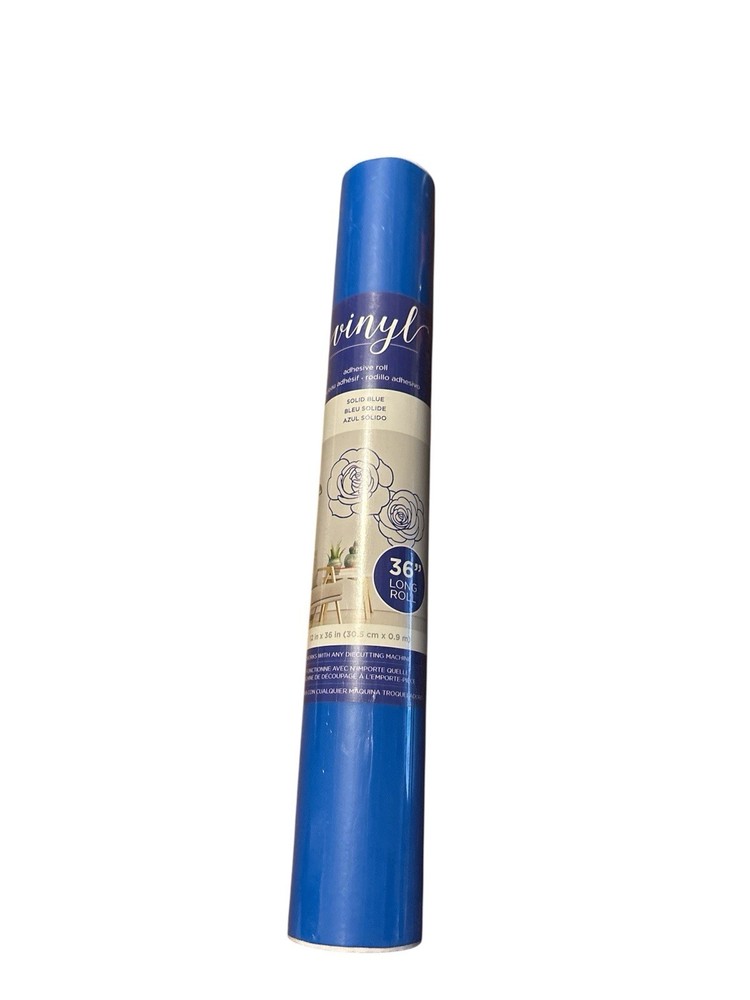 American Crafts Blue Vinyl Roll