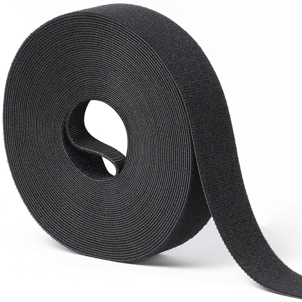 1 in X 30 Ft Hook and Loop Roll | Double-Sided Strips, Self-Gripping Straps