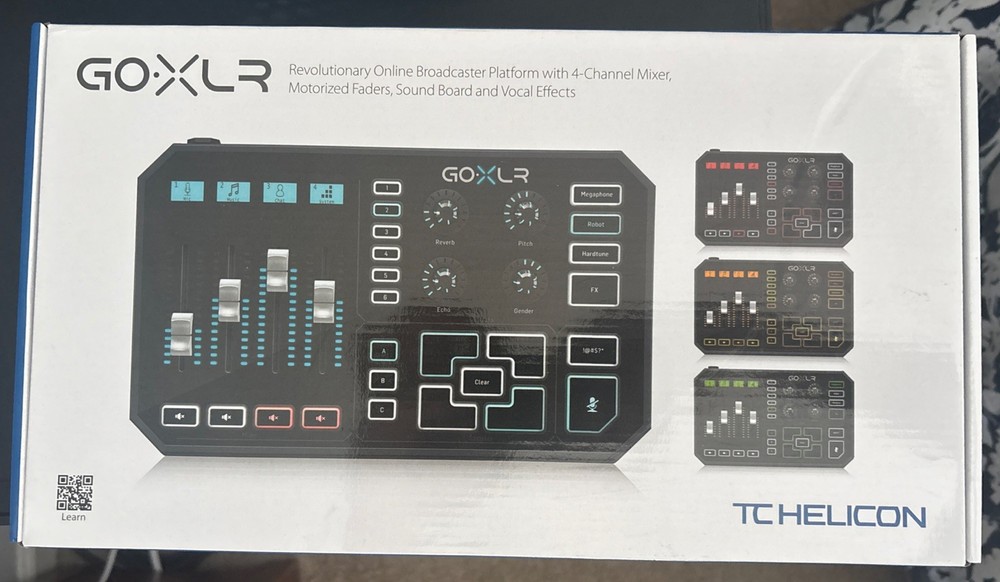 TC-Helicon GO XLR Broadcaster Platform with Mixer and Effects