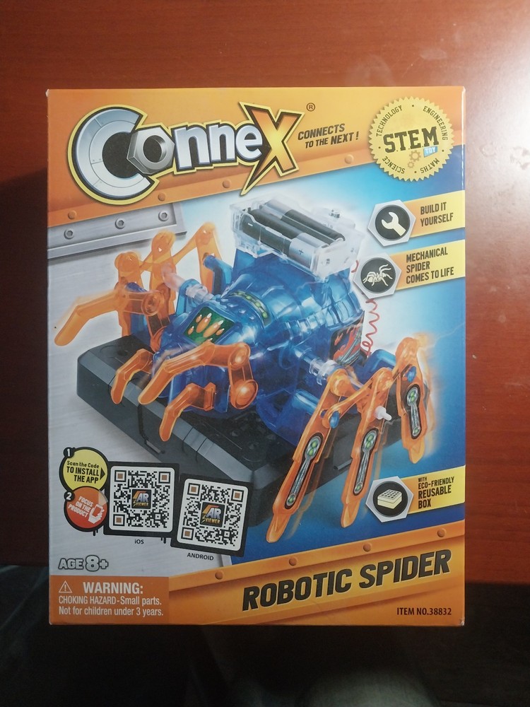 STEM CONNEX ROBOTIC SPIDER-NEW IN BOX