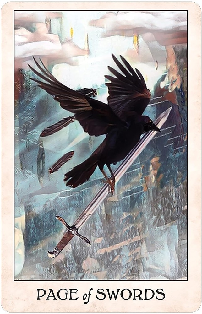 Pocket Size Crow Tarot Card Deck!