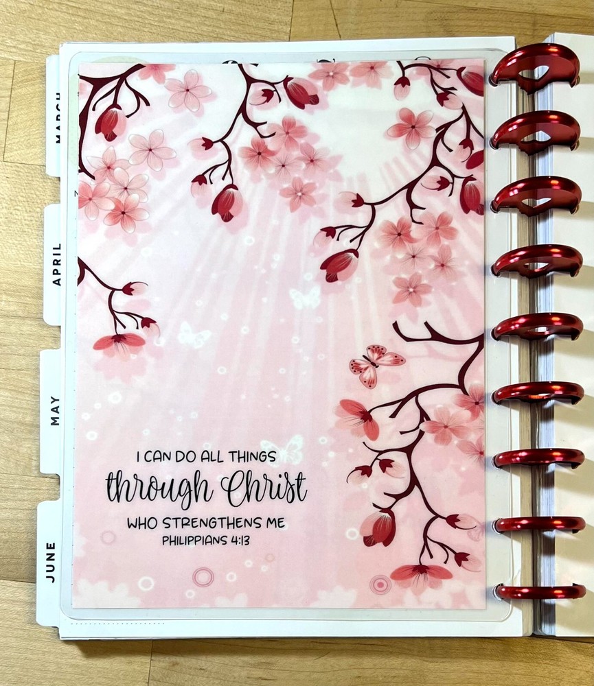 All Things Thru Christ Dashboard Insert for use with Classic HAPPY Planner-