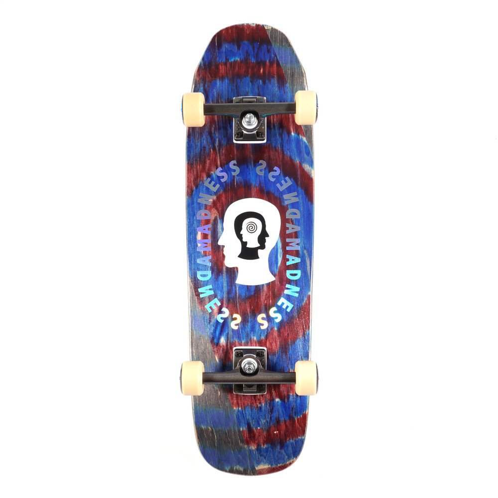 Madness Skateboards 9" Split Personality Impact Pro Complete Ace Reds Spitfire