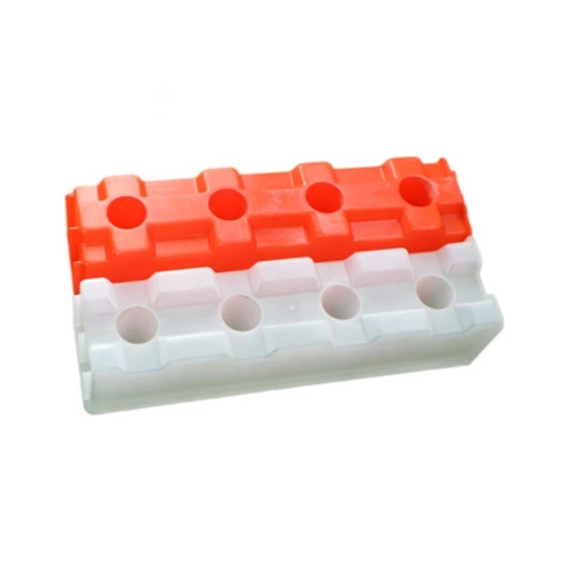 Concrete Brick Mold 60 cm Interlocking Hollow Construction Blocks Plastic Moulds