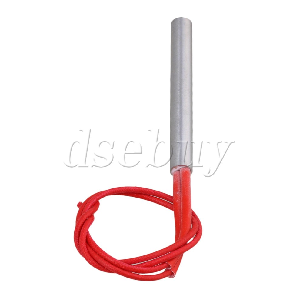 AC 110V-190W 9.5x80mm Heater Electric Hot Rod Stainless Steel Heating Element