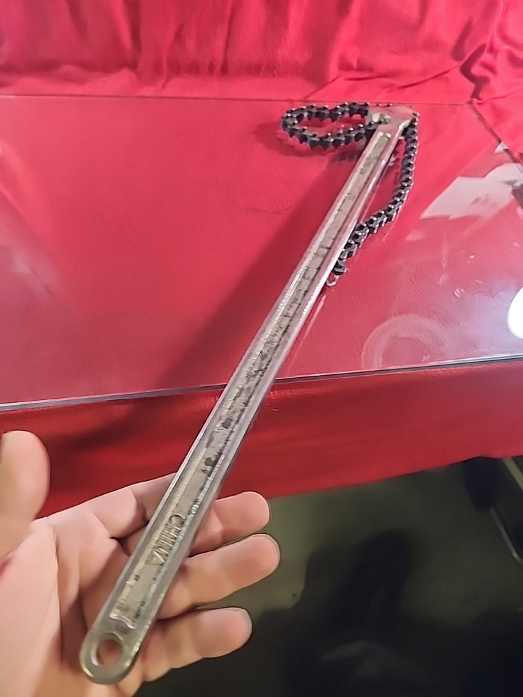 2' Chain Strap Wrench Heavy Duty W/24" Chain