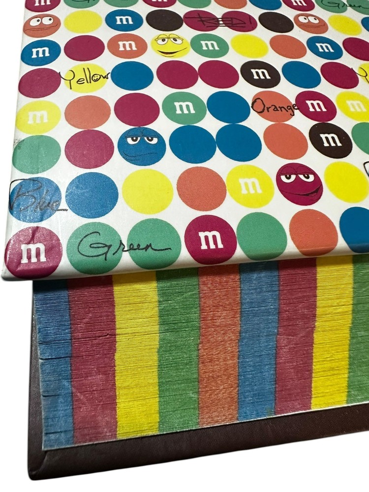 Vintage 2007?M&M's Studio 18 Note Pad Yellow