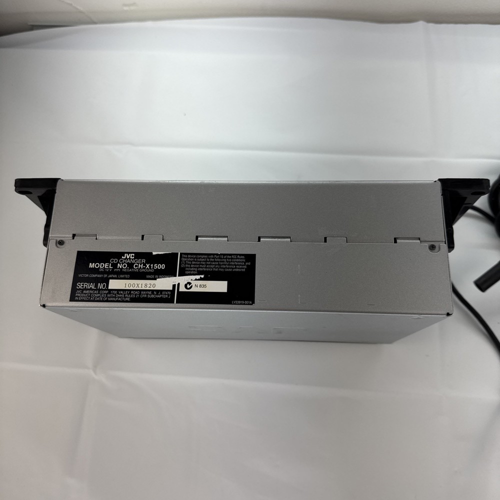 JVC CH-X1500 12 CD CHANGER with JVC KS-RF150 Interface Bundle No Controller Read