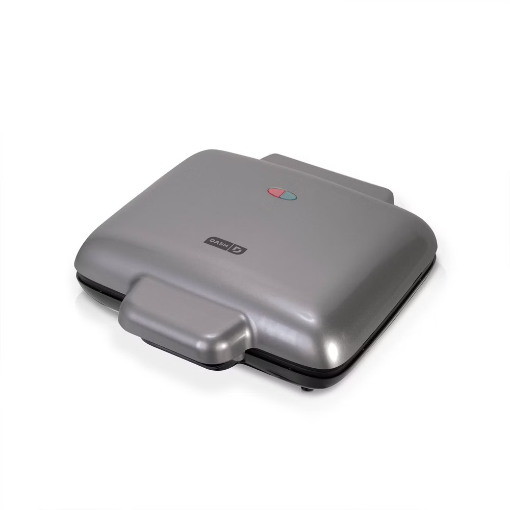 Dash No-Drip Waffle Maker Graphite Nonstick Belgian 1200W Surface 99 sq in