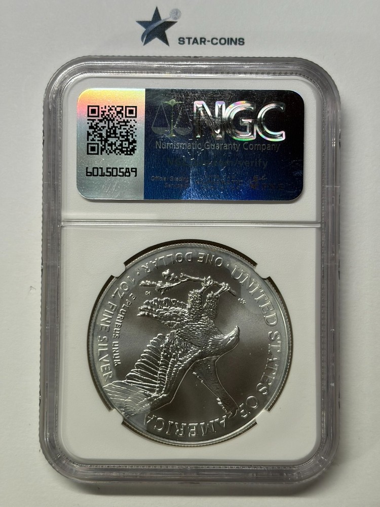 2024(P) Silver Eagle Eagle Privy NGC MS70 Magnus Opus Label