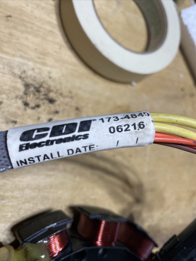 New Cdi Electronics Stator For Omc 1995-2006 80-115 60 Degrees
