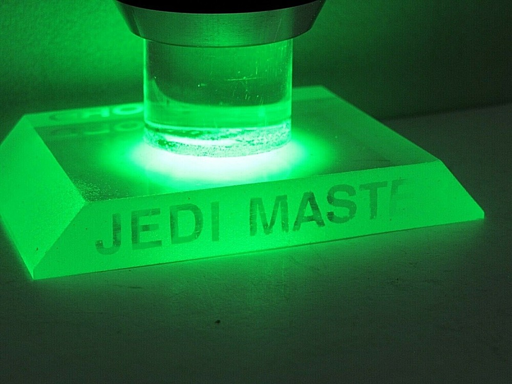 UltraSaber/ Saberforge Light Saber Custom Display Stand with Custom Etching