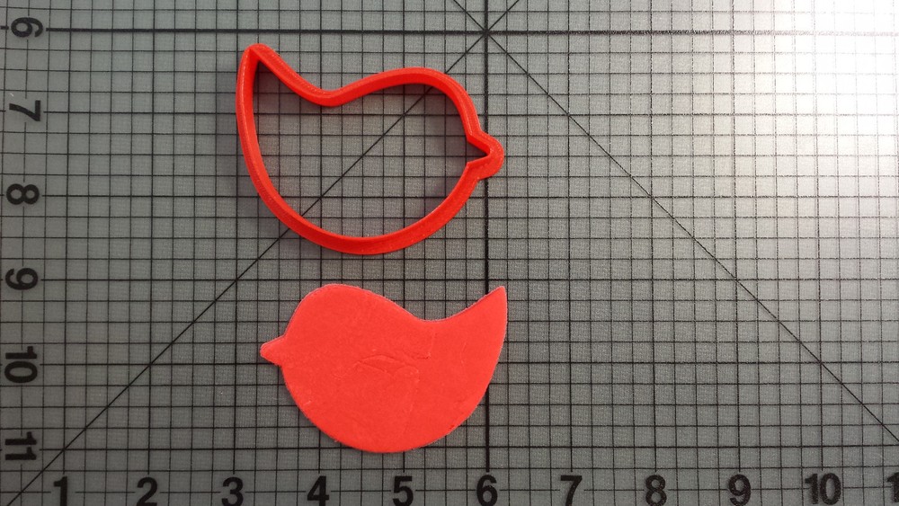 Bird Cookie Cutter Silhouette
