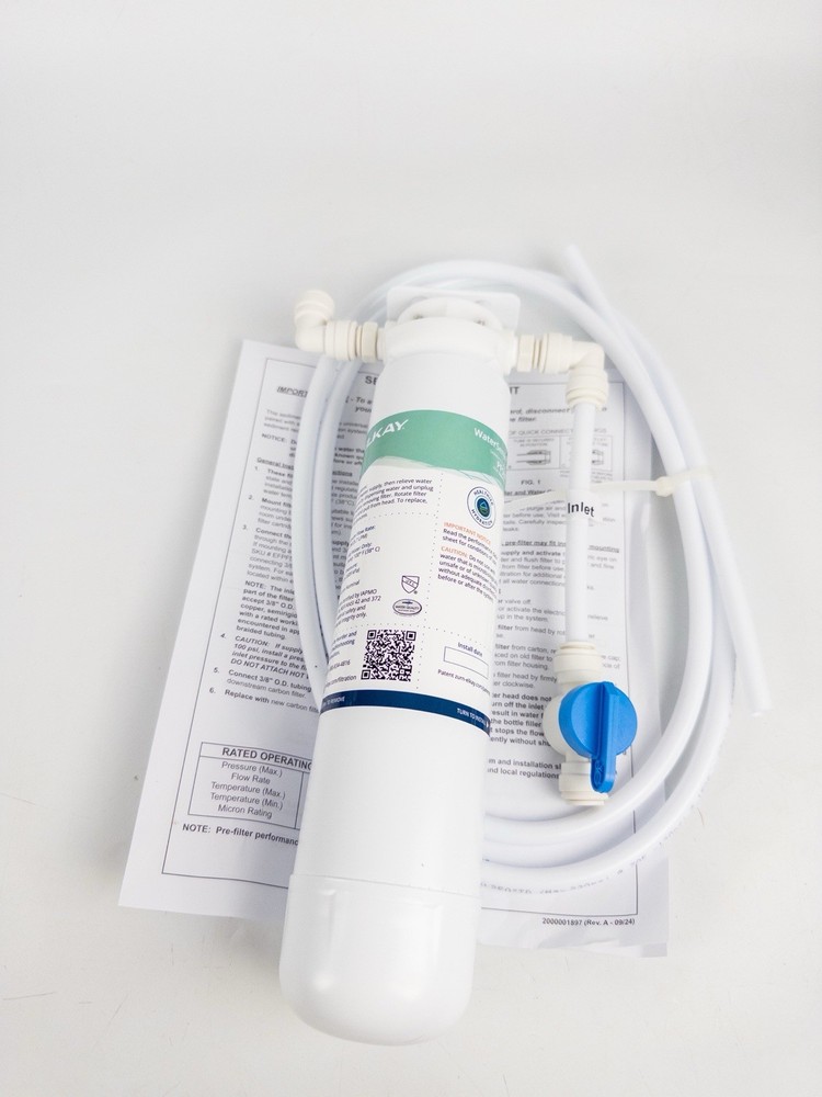 Elkay EWFPF5M WaterSentry 5-micron Sediment Pre-filter Filtration Kit Open Box