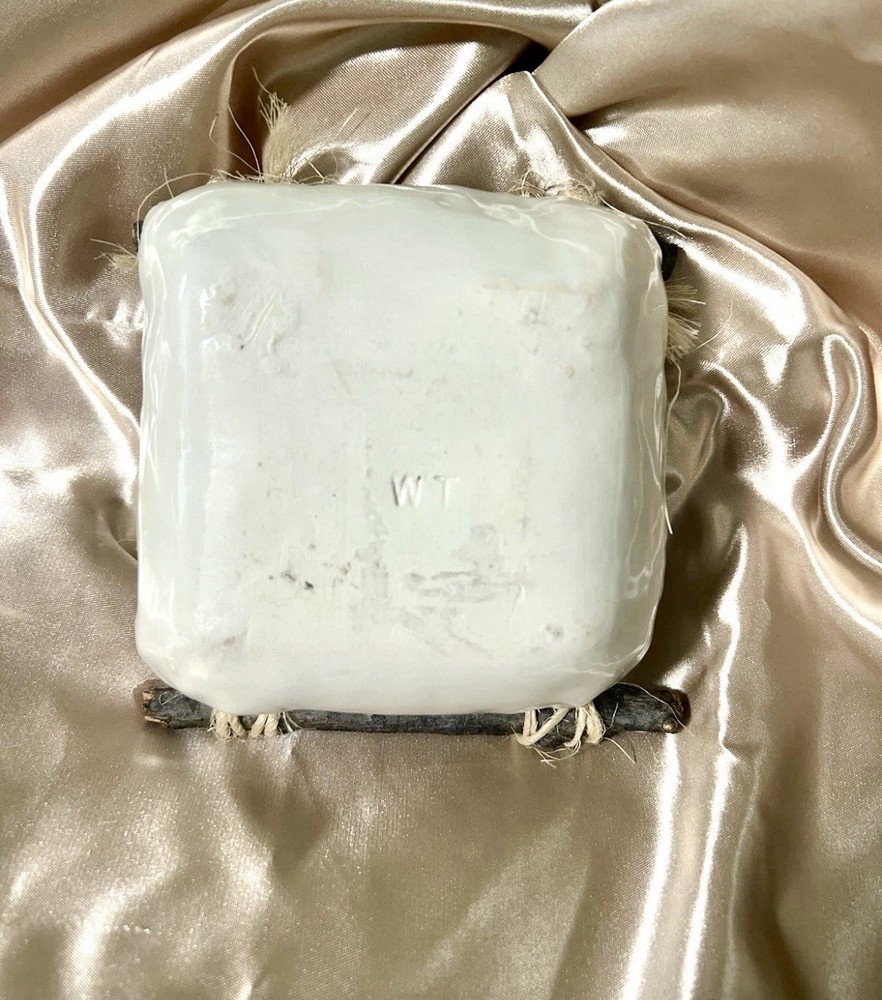 Handmade Studio Pottery Tray Rustic Leaf Design Ceramic Trinket Dish