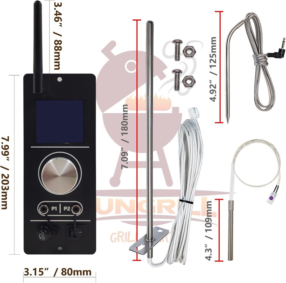 Camp Chef Gen 2 Modified BBQ Grill Kit - Includes WiFi Controller