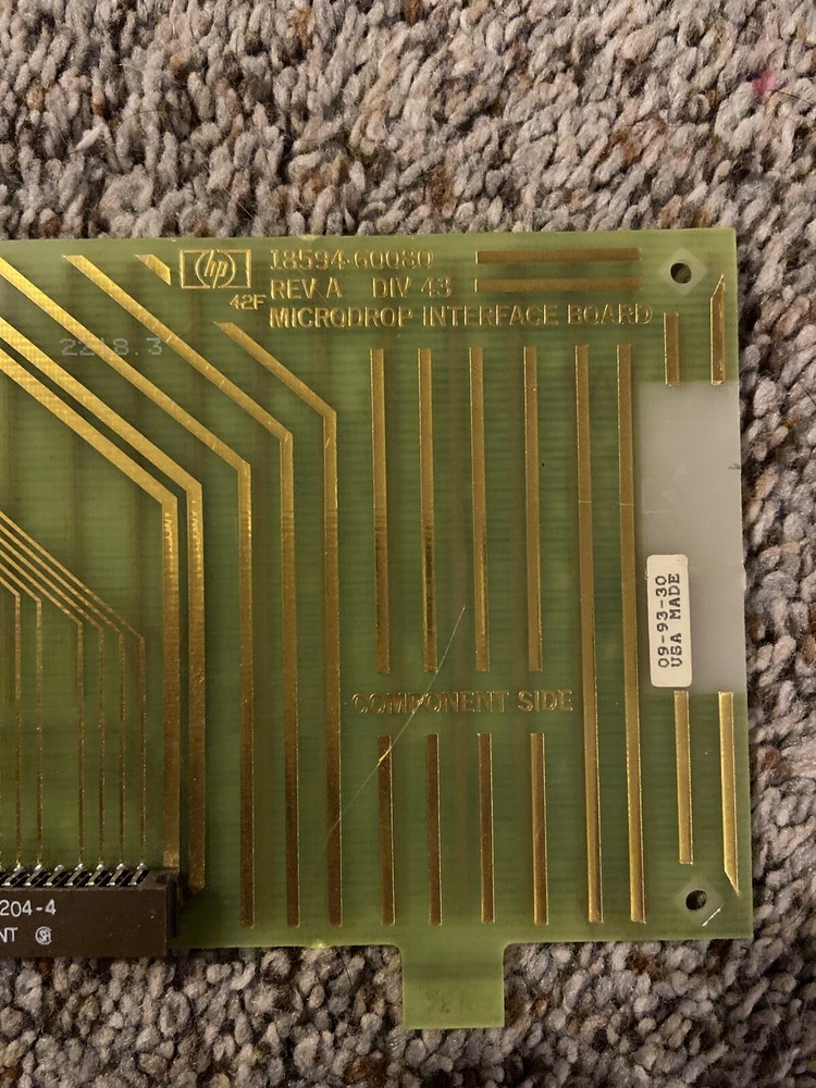 Agilent 7673 Interface Board (PN: 18594-60080)