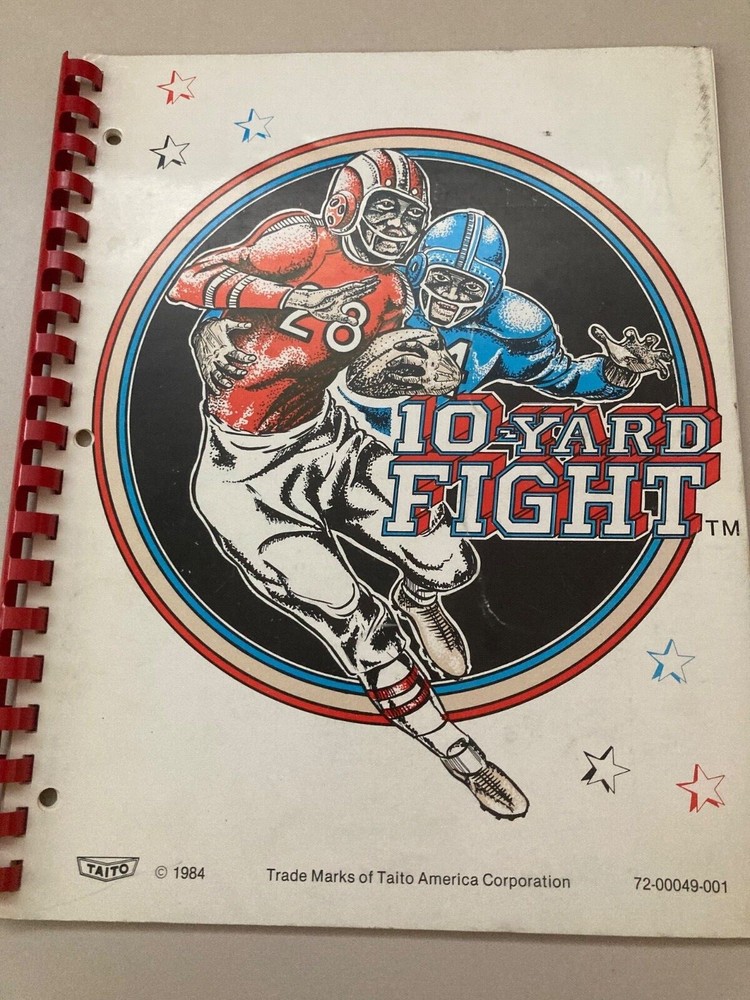 10 Yard Fight Arcade Game Manual