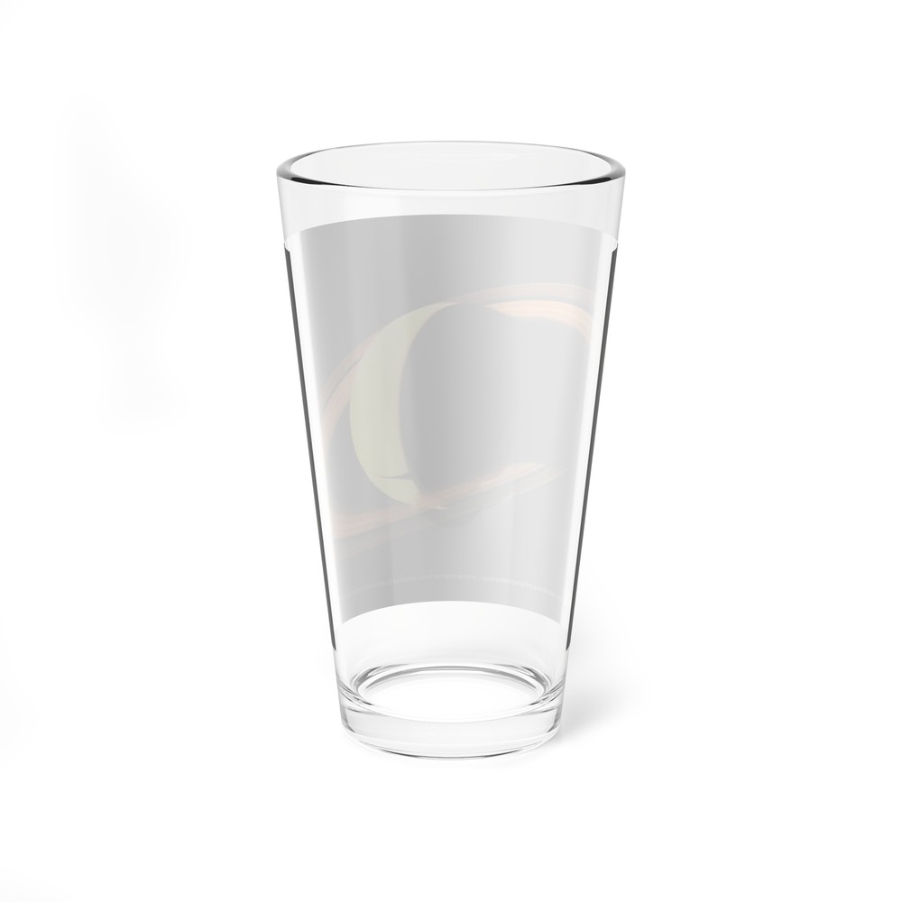 Space - Saturn (1981) (Map) Pint Glass 16oz