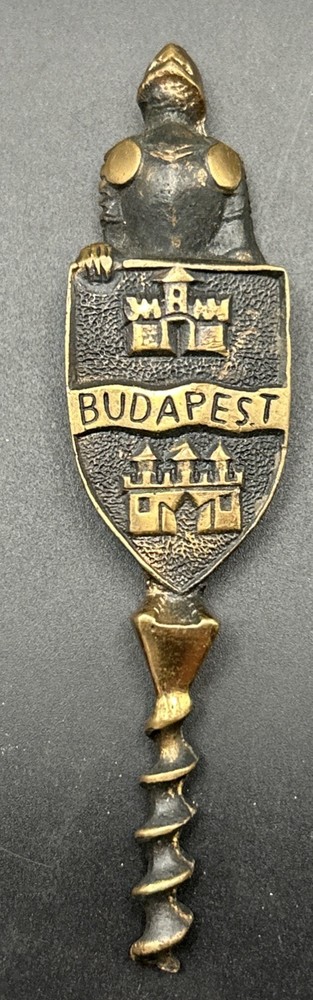 Old vintage Budapest corkscrew