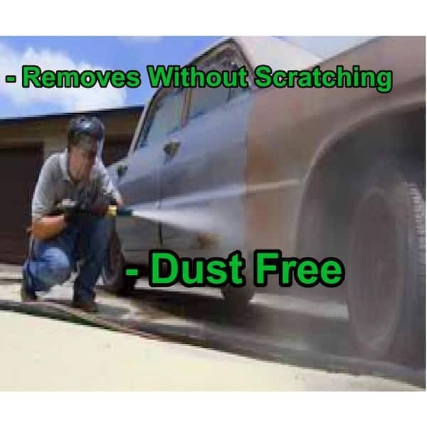 Walnut Shell Sandblasting Medium Grit (25 Lb. per Box)