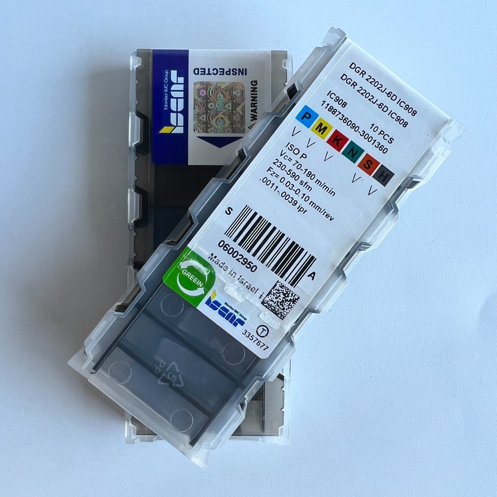 10Pcs/BOX Iscar DGR2202J-6D IC908