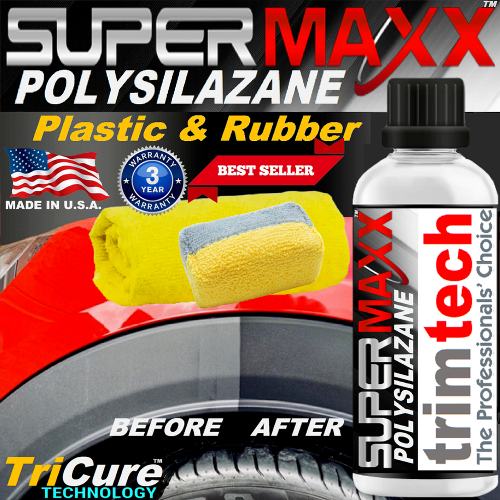 SUPERMAXX CERAMIC PLASTIC TRIM & RUBBER BEST CAR COATING PROTECTION