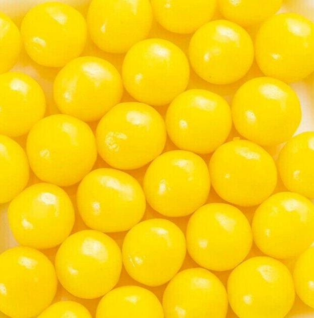LEMON SOURS- Sour Lemon Candy Balls- BULK CANDY- 1/2 POUND