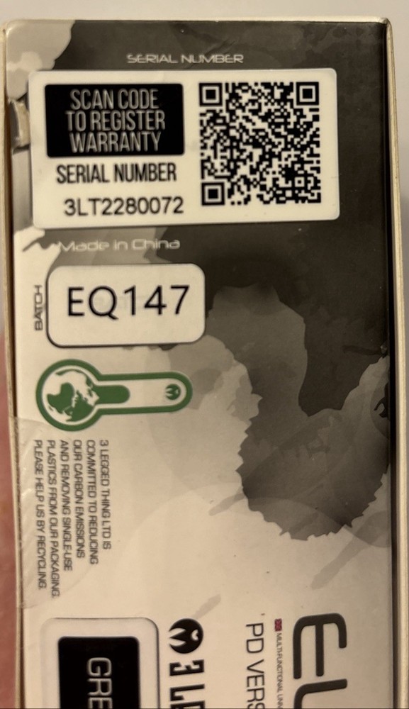 3 Legged Thing ELLIE PD G (Gray)