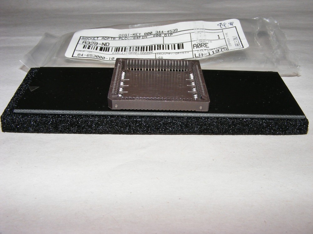 Aries Socket Adapter 84-653000-10 PLCC/84PIN .600 DIP (a37)