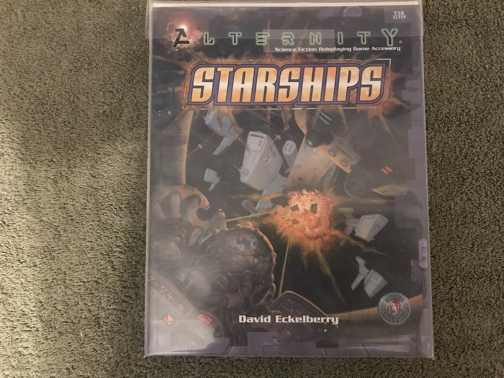 Alternity: Starships Accessory NM/Mint TSR AD&D D&D d20