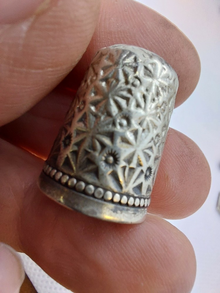 Vintage Sterling Thimble