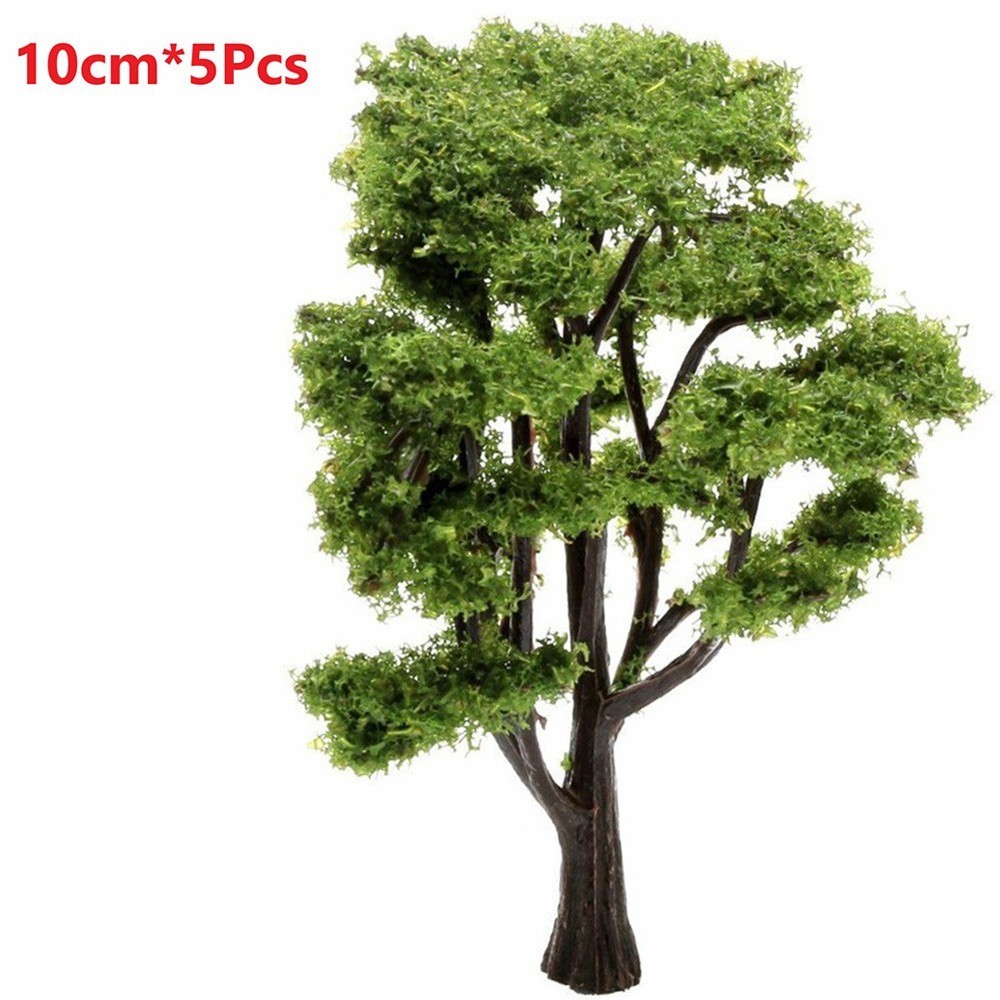 Brand New Model Tree Artificial 10pcs 8/10cm Accessories Artificial Tree