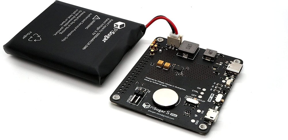 Pisugar S Pro Portable 5000mAh UPS Lithium Battery Power Module Raspberry Pi