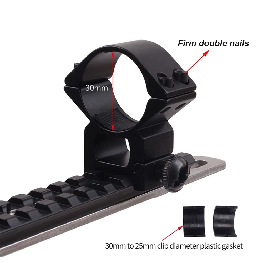 Archery Flashlight Mount Stabilizer - Compound Bow Accessories Light Holder B...