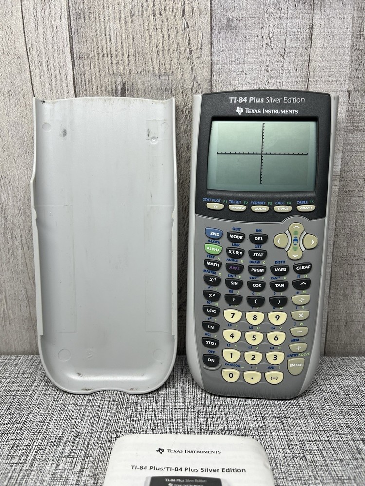 Texas Instruments TI-84 Plus Graphing Calculator - Silver Edition