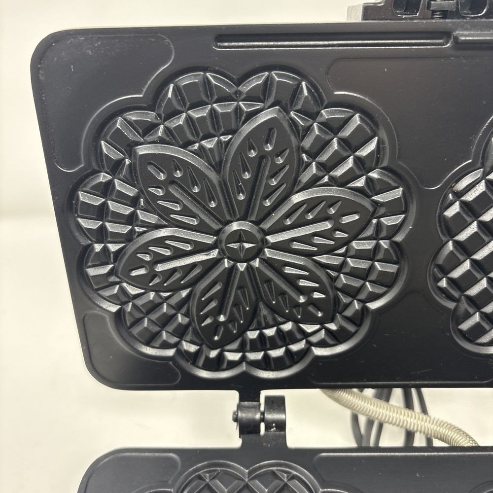 VillaWare Prego Pizzelle Baker Tested and Working Model 3600-NS