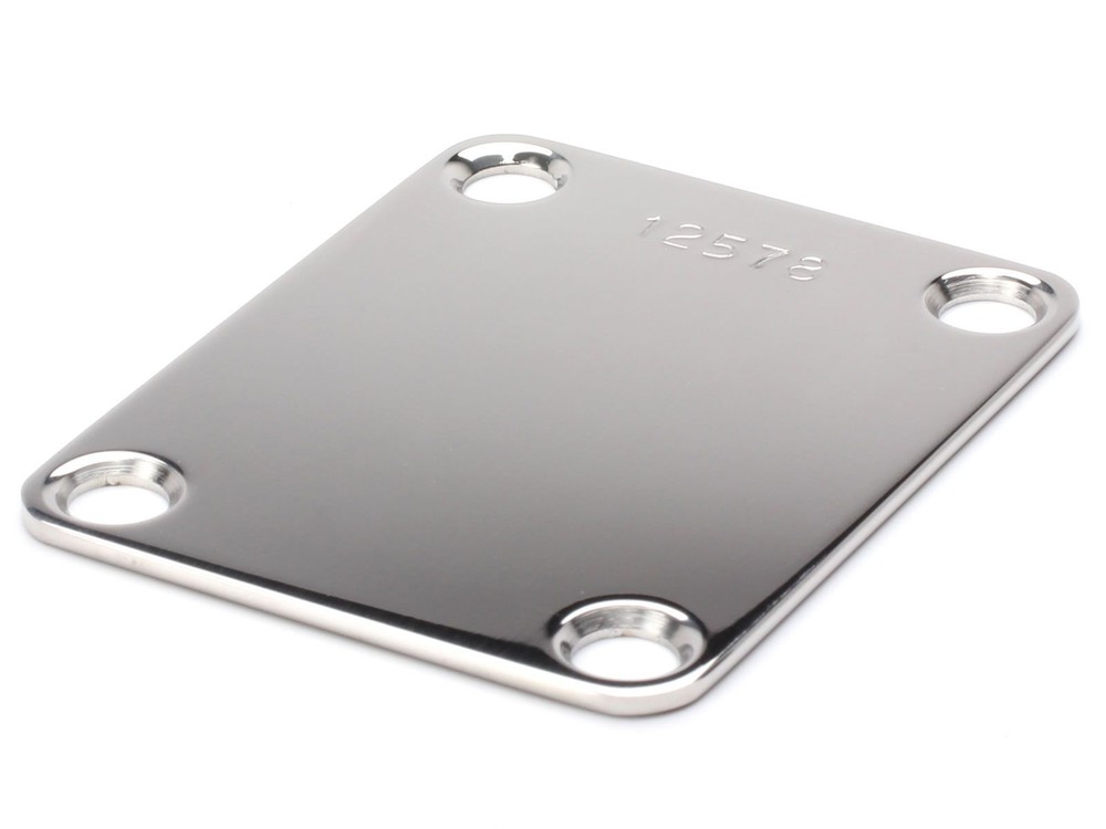 Callaham Neck Plate, Stainless With Serial No. (Luster)