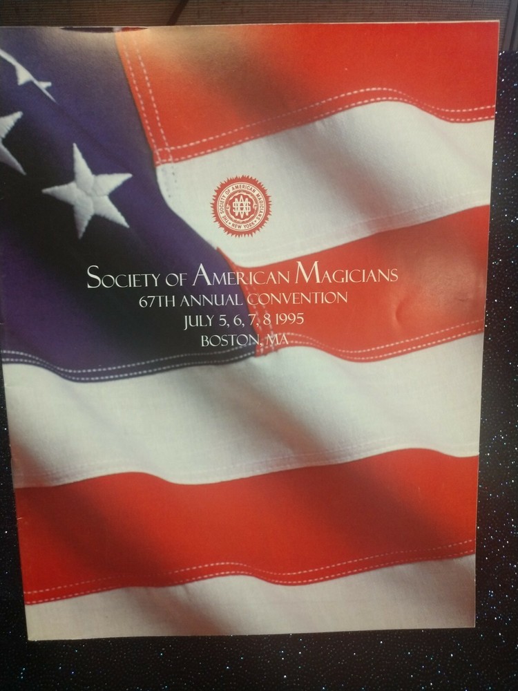 SAM 67th Annual Convention 1995 Boston MA Souvenir Program