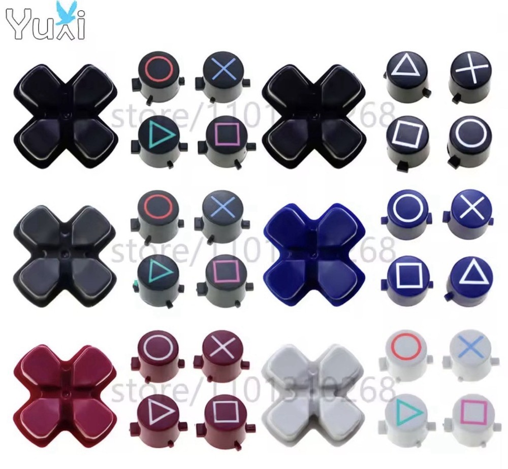 PS4 Gamepad ABXY Function Button Key Buttons Kit Replacement