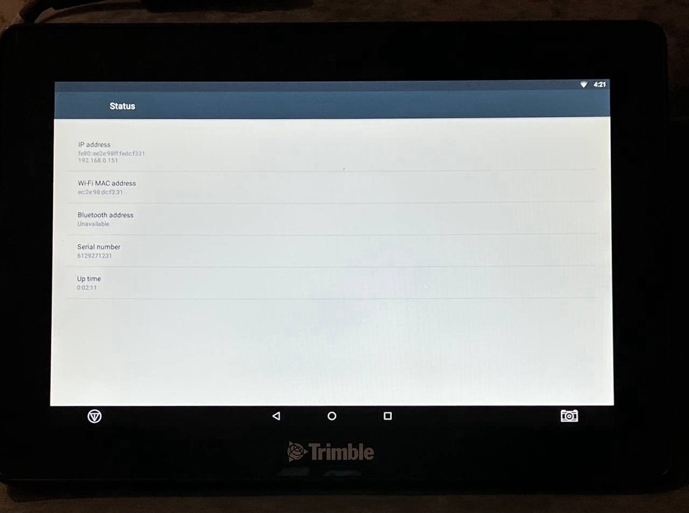 Trimble GFX-750 Display Precision-IQ İsobus