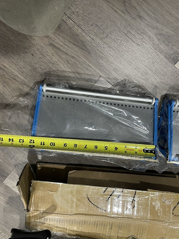 Drywall Flat Box 8”-10”-12” Handle With Brake 42”-64”